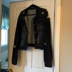 Fashion nova jean jacket plus size
